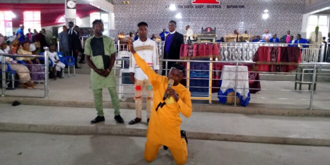Protesting athletes in Ilorin